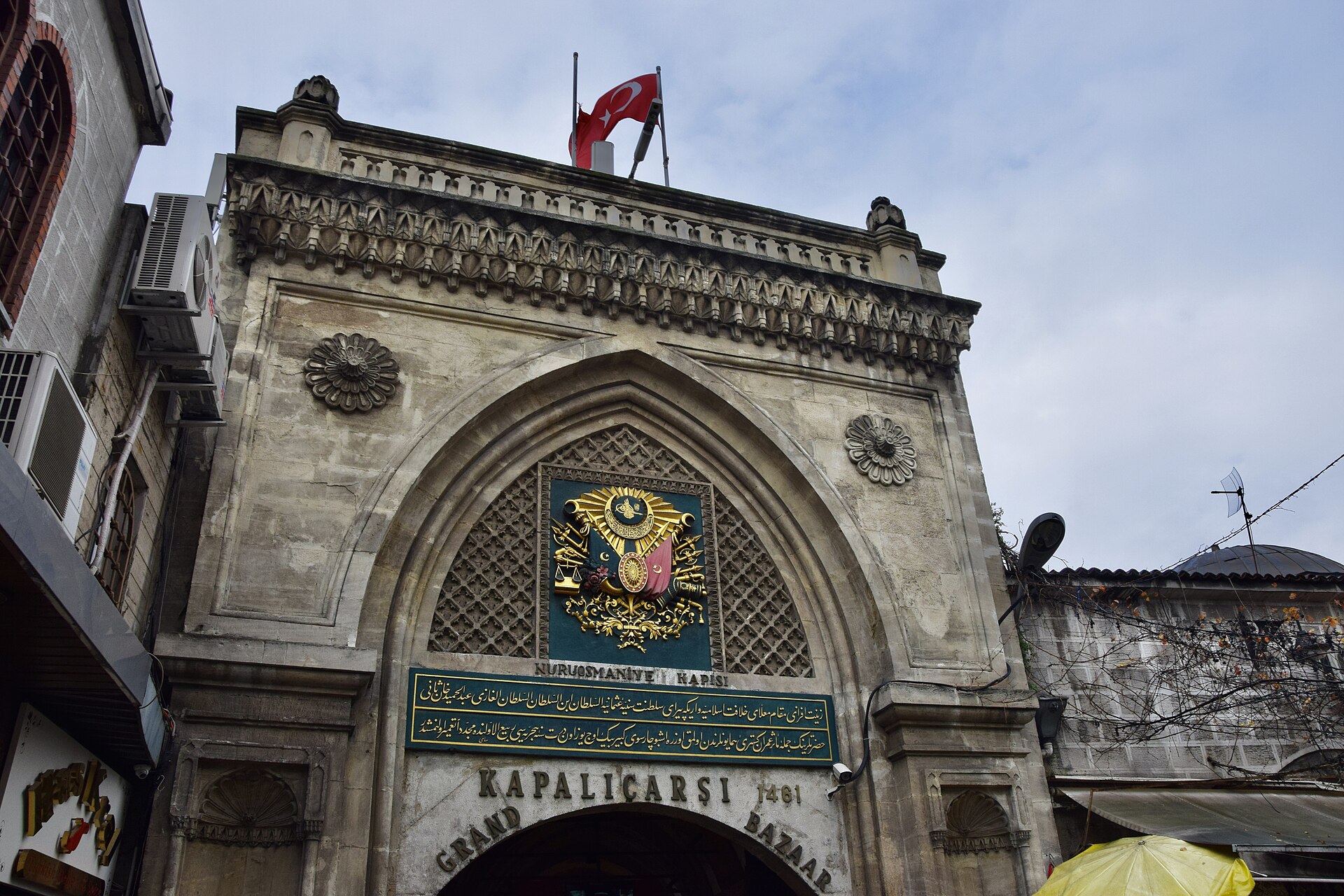 Stalls in Istanbul's Grand Bazaar